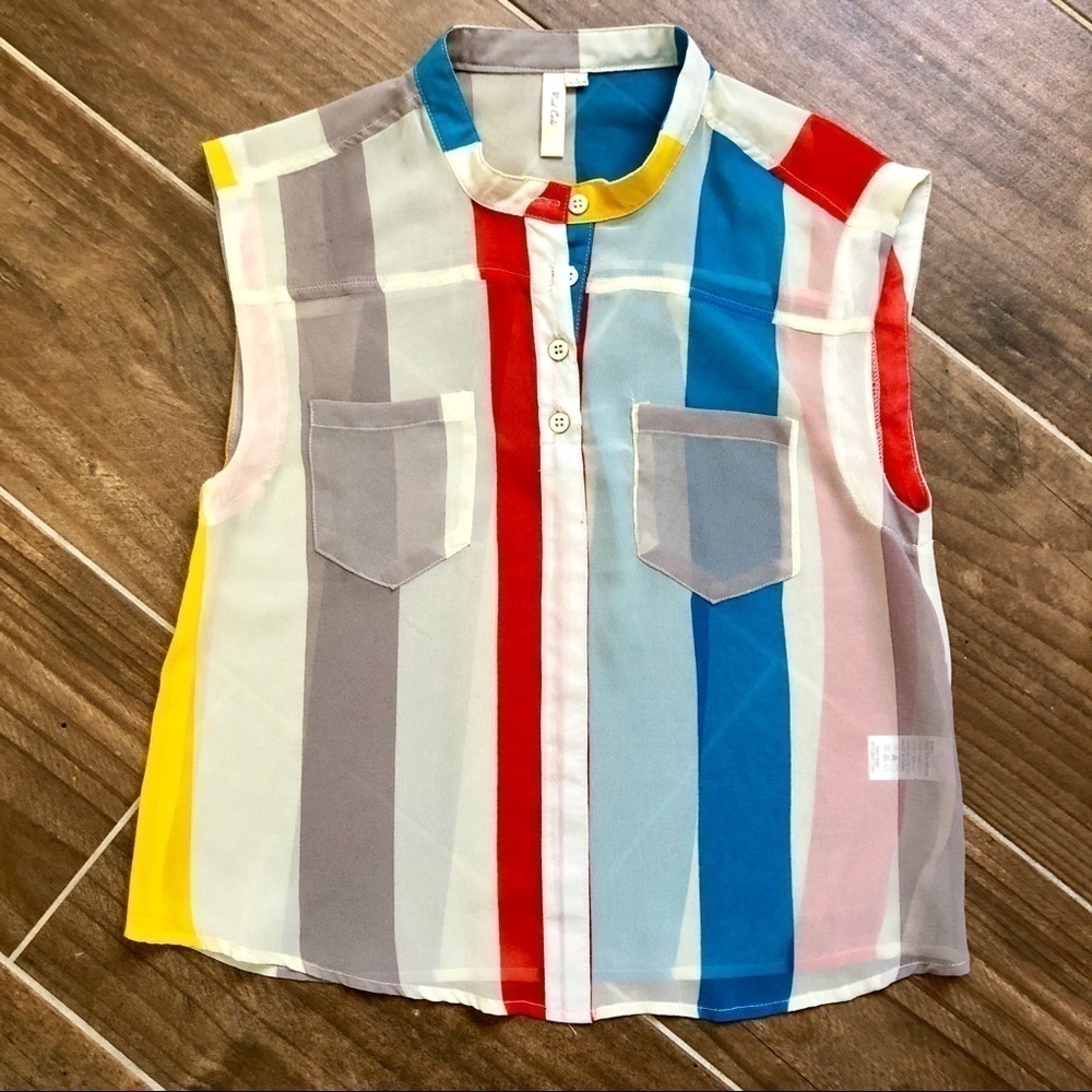 Striped blouse Mind Code Size Small